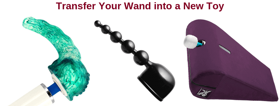Magic Wand plus third-party attachment